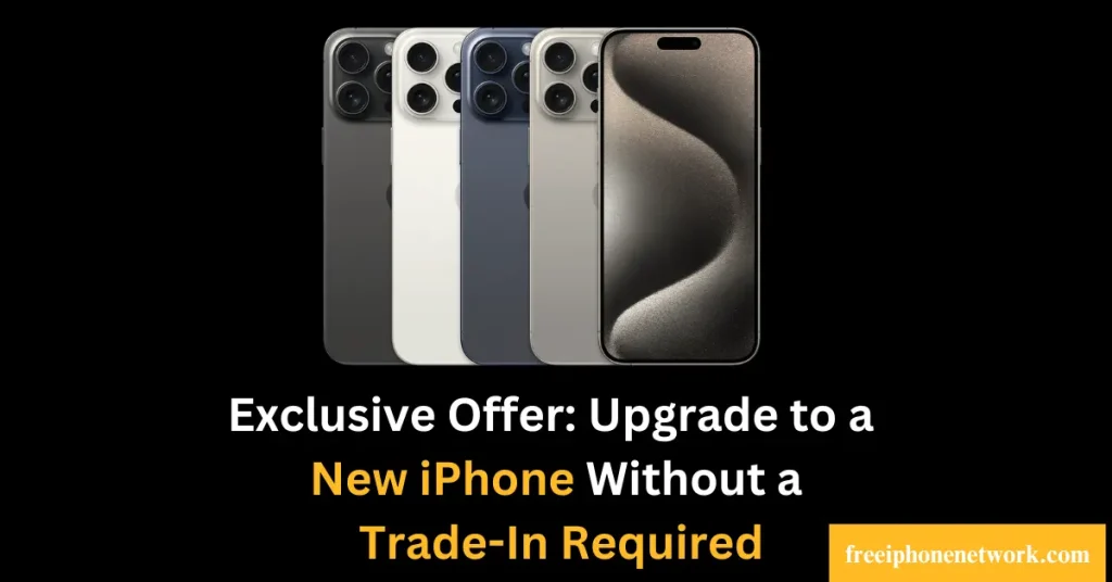 No Trade in iPhone Poster, having iphones pictures on it