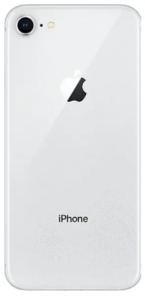 free iPhone 8 picture from back with apple logo.