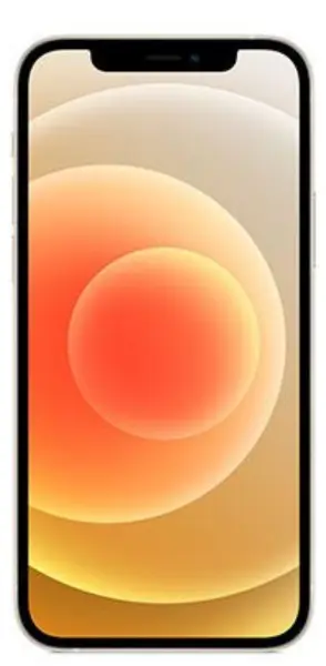 free iphone 12 front view with wallpaper.